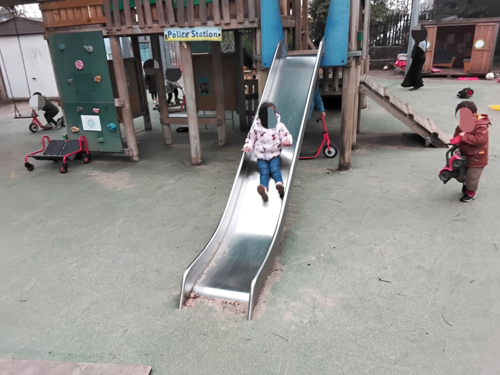 First slide
